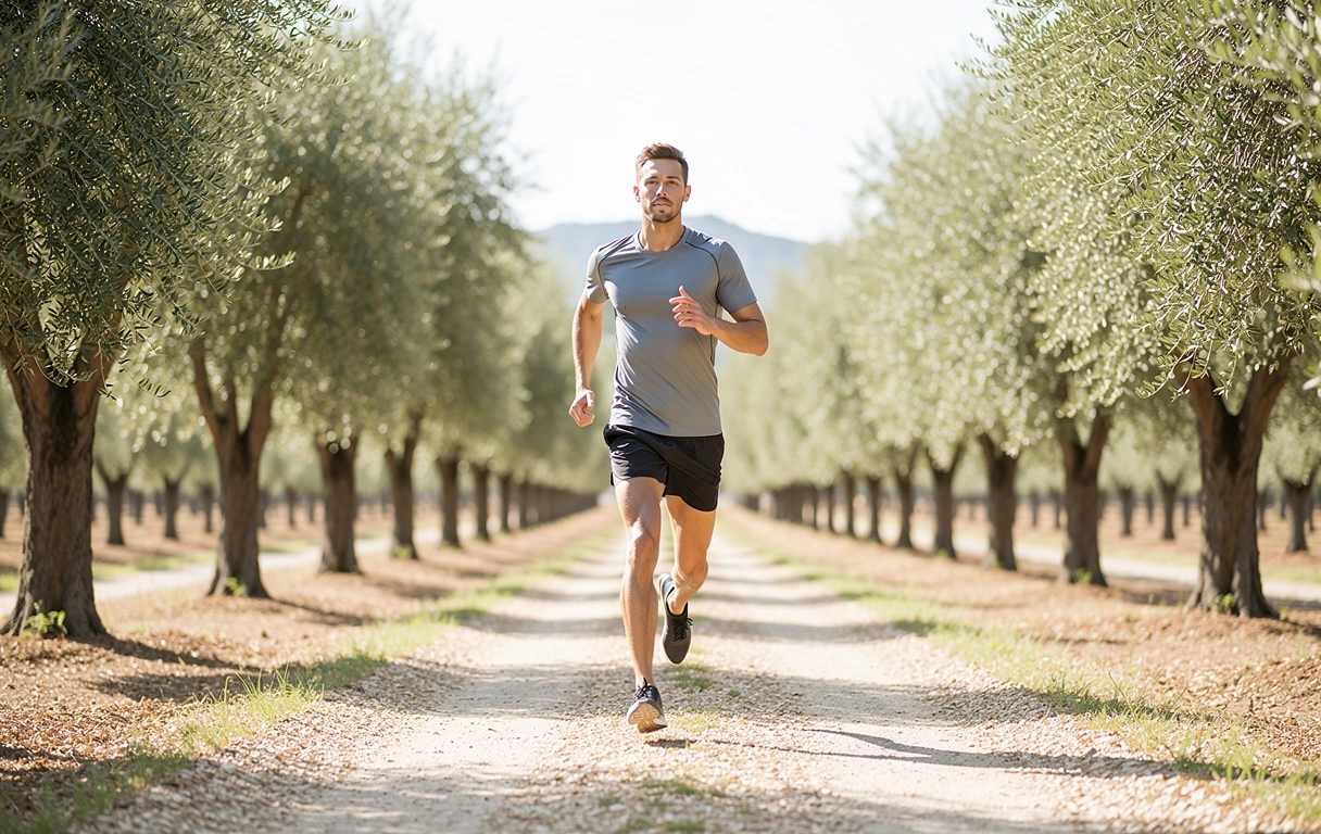 Active lifestyle in the Italian countryside